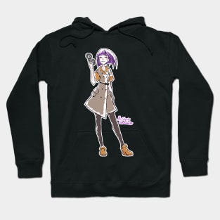 Fashion Illustration Babe 2 Hoodie